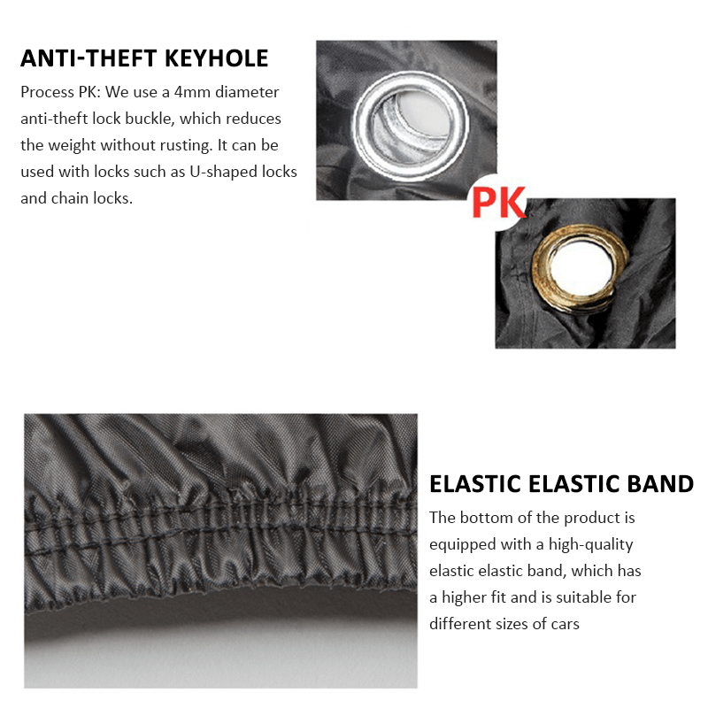 Heavy Duty 2-Bike Outdoor Waterproof Cover