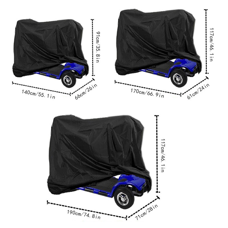 All-Weather Scooter Cover – Anti-UV, Windproof, Outdoor Protection