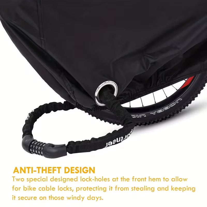 Heavy Duty 2-Bike Outdoor Waterproof Cover
