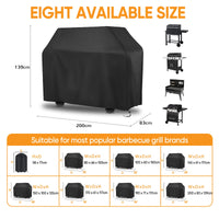 BBQ Covers Waterproof Barbecue Covers Grill Patio Protector Heavy Duty