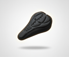 Thick Silicone Bike Seat Cover Comfort Gel Cycling Bicycle Saddle Cushion Pad AU