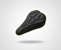 Thick Silicone Bike Seat Cover Comfort Gel Cycling Bicycle Saddle Cushion Pad AU
