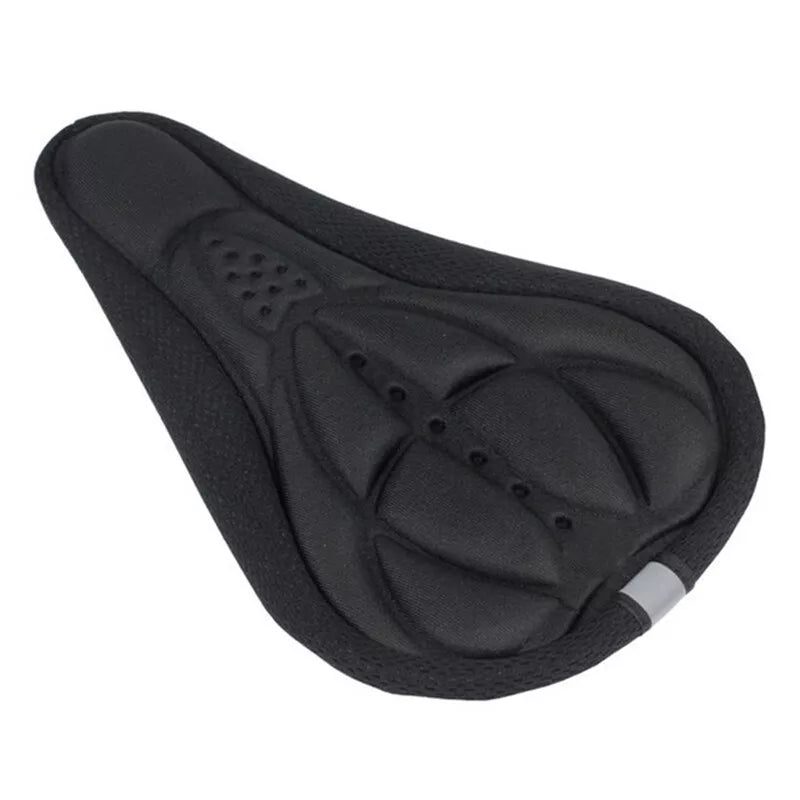 Thick Silicone Bike Seat Cover Comfort Gel Cycling Bicycle Saddle Cushion Pad AU