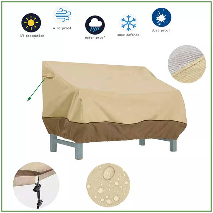 Patio Chair Cover Lounge Deep Seat Cover Waterproof Outdoor Lawn Furniture Cover